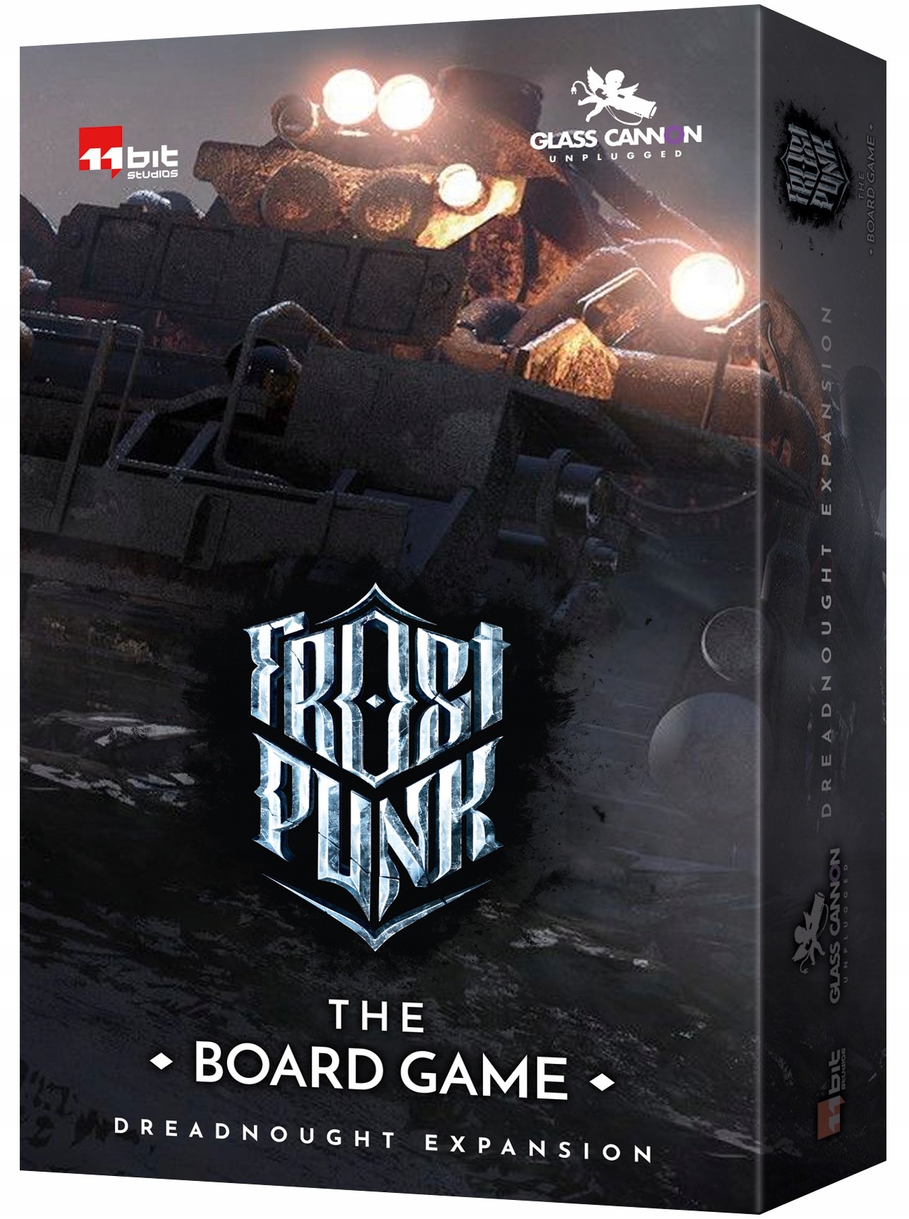 Stolová hra Frostpunk: Dreadnought, rozšírenie Glass Cannon Unplugged